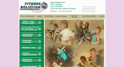 Desktop Screenshot of fitnesssolution247.com